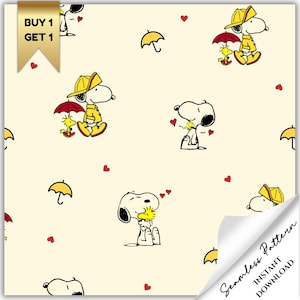 Magical Dog and Friends Seamless Pattern, Cartoon Seamless Design,Repeating file for Commercial Use, Rgb and Cmyk files
