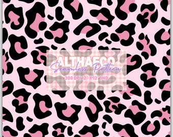 Leopard Print Digital Paper, Animal Print Background, Seamless Jungle cheetah Pattern, Fashion Background for Crafts, Commercial Use