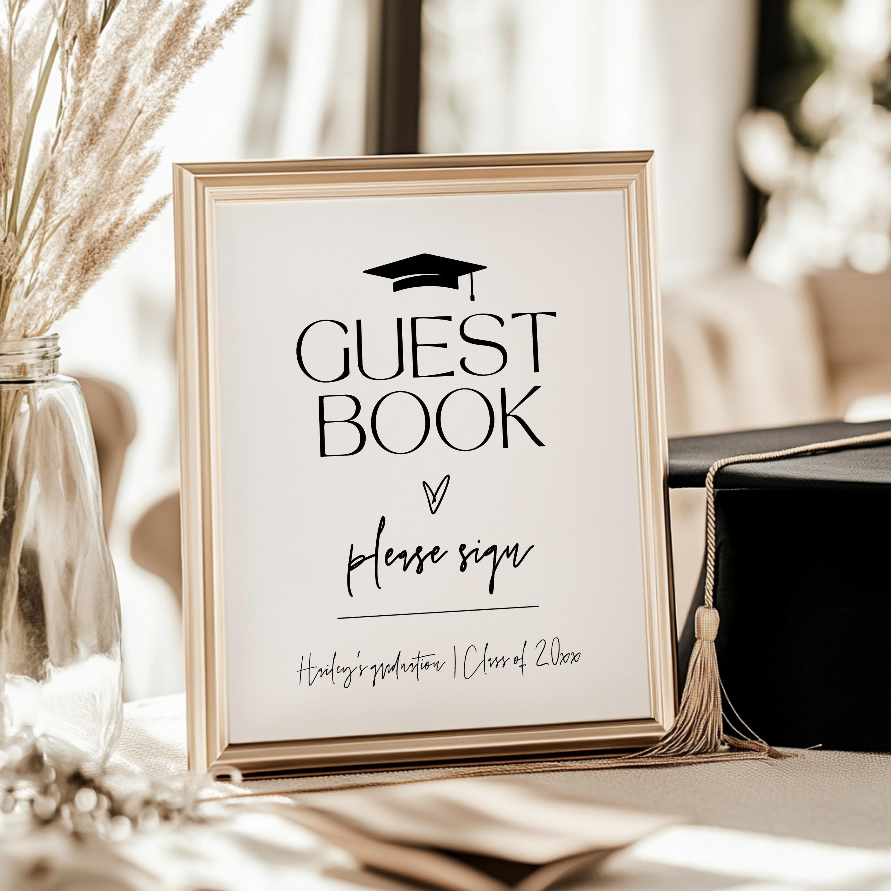Guestbook Graduation Printable Sign Graduation Guestbook Editable Grad guestbook-graduation-printable-sign-graduation-guestbook-editable-grad