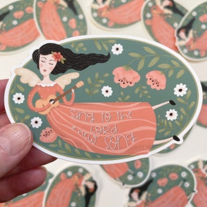 Sing to the Lord STICKER - Psalm 96