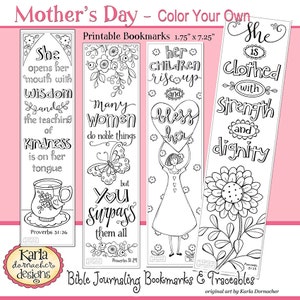 PROVERBS 31... A Godly Woman... Color Your Own, Bible Bookmarks, Bible Journaling Instant Download Scripture Digital Printable Christian image 1