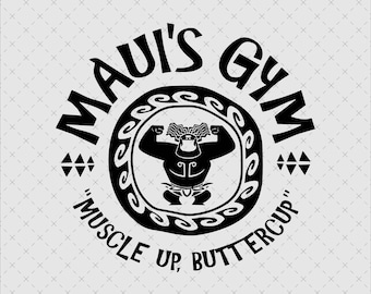 Maui's Gym SVG, PNG, Clipart, Familie-uitstapje (digitaal bestand)