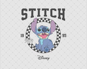 Stitch Ohana SVG PNG, grappig karakter, zomerontwerp (digitaal bestand)