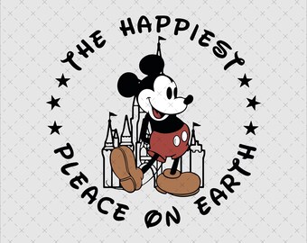 Happiest Place Castle SVG, familie-uitje png (digitale download)