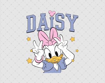 Daisy Duck Girl Trip, png, Mickey Friends, digitaal bestand