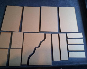 Terrain Footprints/Templates Compatible with Warhammer 40K 11TH Edition