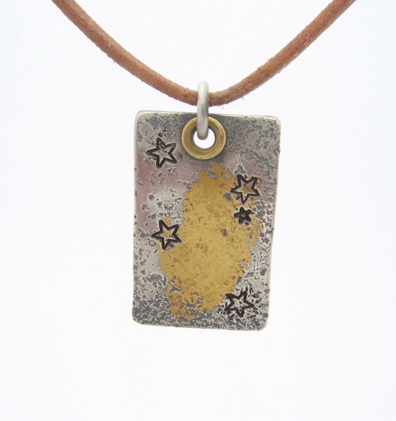 Constellation Pendant for Star Necklace Southern Cross as seen from Australia in the Southern Hemisphere image 4