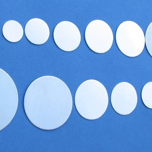 3/4 Inch 20g Sterling Silver Discs Wholesale Bulk Blanks 20-Gauge 19mm Select Quality Finish You Get 10 Disks