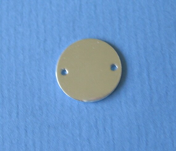Lot of 10 10 Gauge 1/" Brass Discs