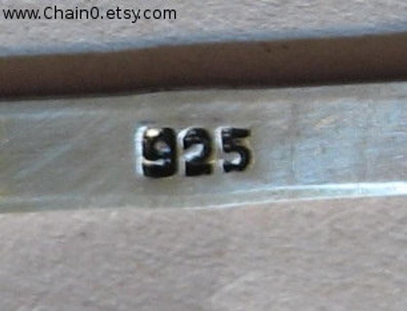 925 Hallmark STAMP Jewelry Design 1.5mm Steel Punch Marking Metal