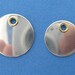 Sterling Silver Disc Handmade Blank RIVET 20 Gauge 22 Ga 1/2 Inch 5/8 ...