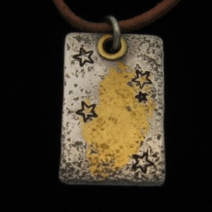 Constellation Pendant for Star Necklace Southern Cross as seen from Australia in the Southern Hemisphere image 3