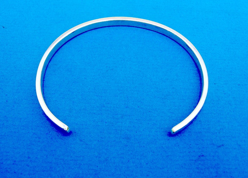 Bracelet Blank Sterling Silver Cuff Jewelry Making Supplies Etsy