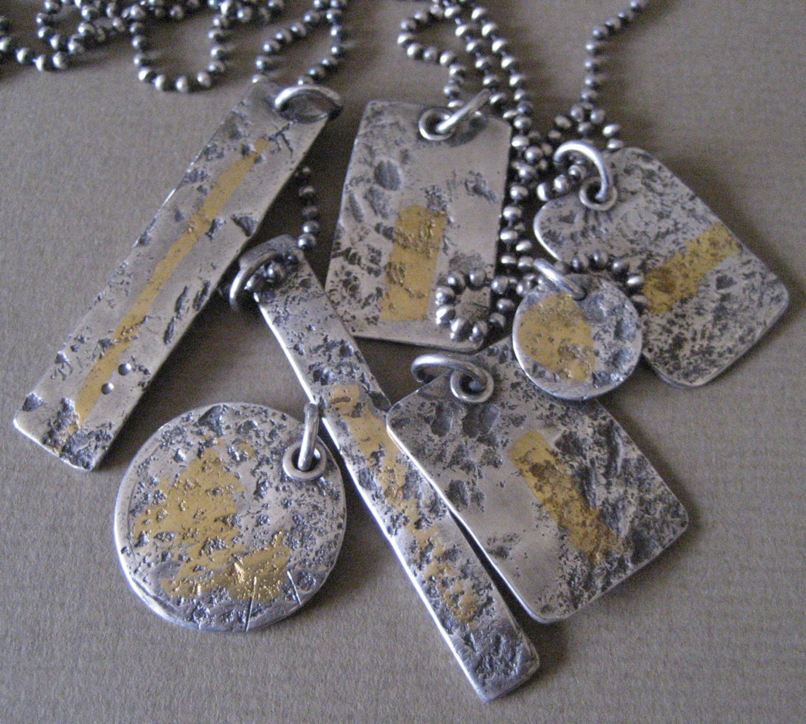 Personalized Jewelry Hand Stamped Initial Necklace Pendant - Etsy