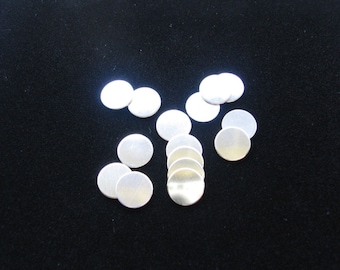 20 Gauge 5/8 Inch Sterling Silver Round BLANK Disc Charms Hand STAMPING for pendants bracelet SMOOTH Metal Fine Jewelry Making Quality Qty 4