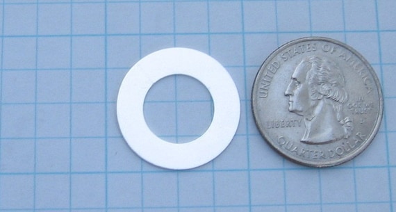 Sterling silver washer blanks deals