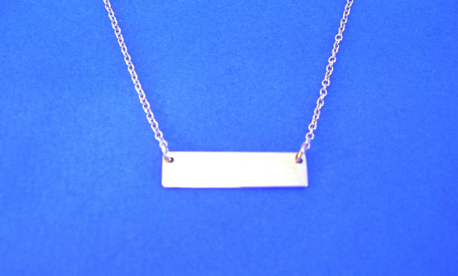 BULK Sterling Silver Pendant Blanks 2 HOLE Smooth Corners Etsy