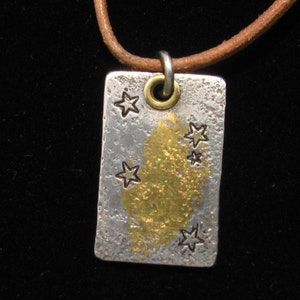 Constellation Pendant for Star Necklace Southern Cross as seen from Australia in the Southern Hemisphere image 5