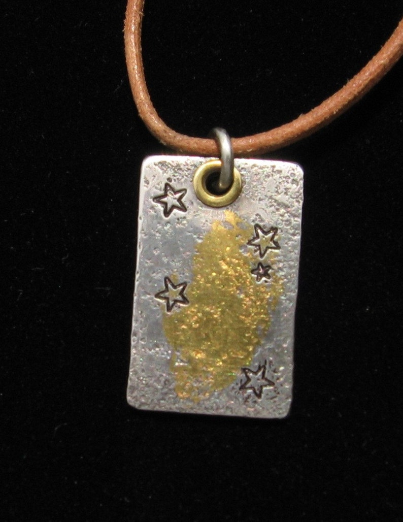 Constellation Pendant for Star Necklace Southern Cross as seen from Australia in the Southern Hemisphere image 5