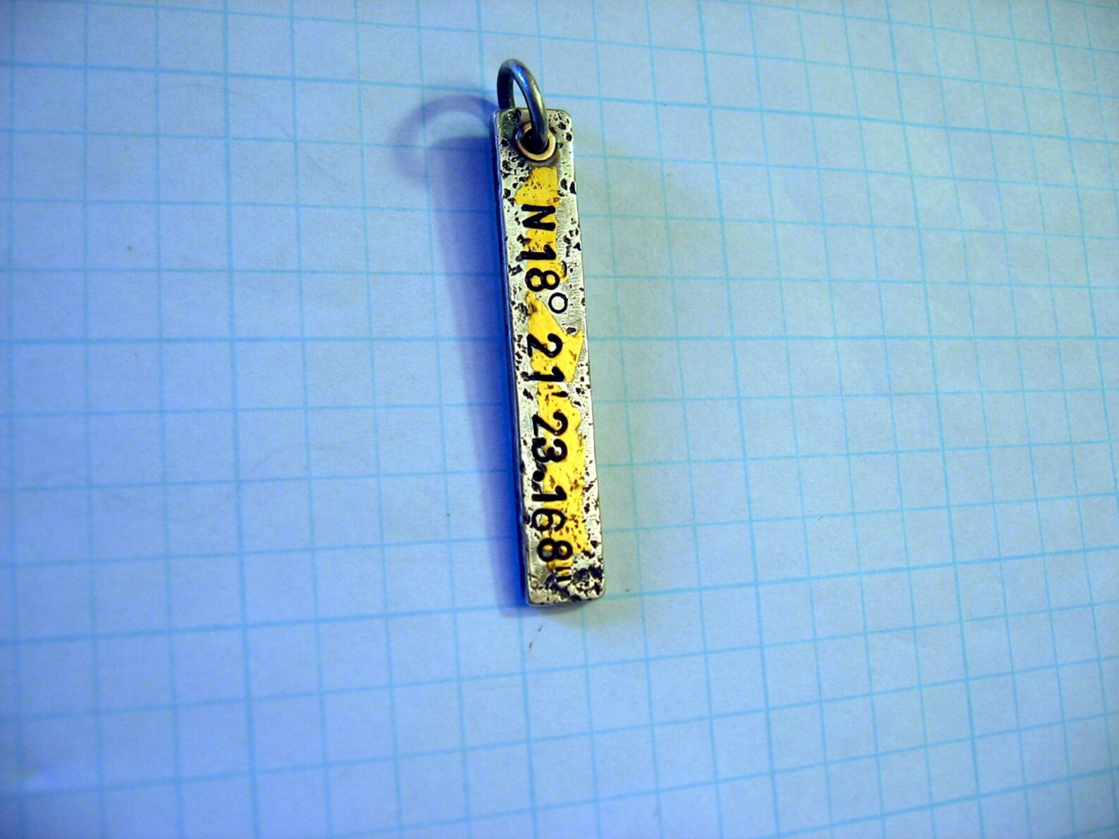 Map coordinates latitude longitude handmade sterling silver etsy
