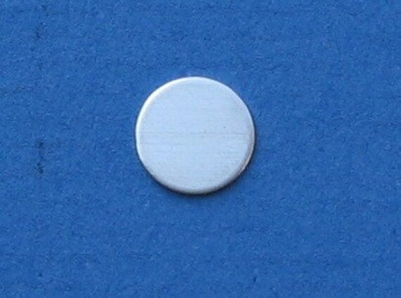 34 inch 18 Gauge Gold Fill Round Circle Discs Jewelry Stamping Supplies 10 pack