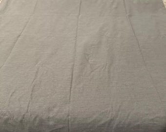 Panel de cortina para ventana con umbral único, azul/gris, 52 x 83, barra de cortina deslizante, moderna