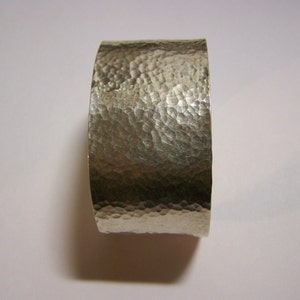 Sterling Silver Hammered Cuff Bracelet