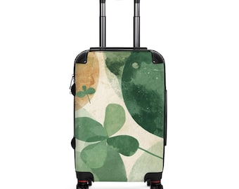 Maleta con estampado de piedras preciosas de colores / Maleta con estampado de joyas brillantes