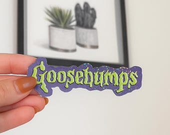 Large Goosebump Logo Sticker