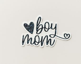 Boy Mom Sticker