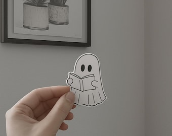 Bookish Ghost Sticker