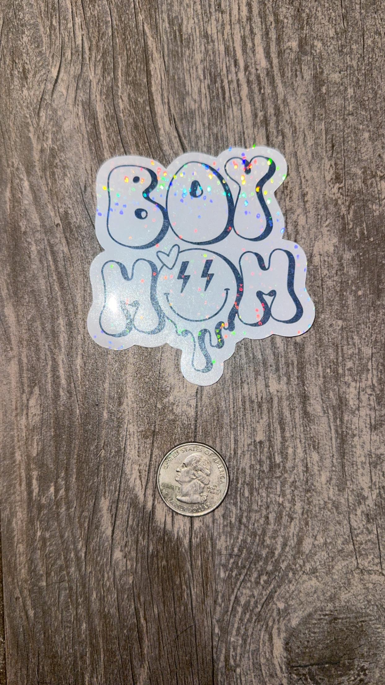Boy Mom Sticker - Etsy
