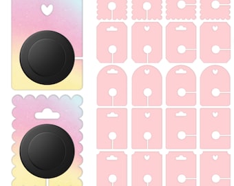 Phone Grip Display Card backing cards n.1