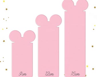 Mouse Bookmark Cut File | Reading Accessories Svg Template