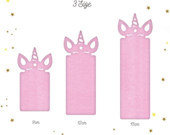 Unicorn Bookmark Cut File | Reading Accessories Svg Template