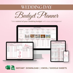 Wedding Planner | Vendor Manager | Digital File | Instant Download