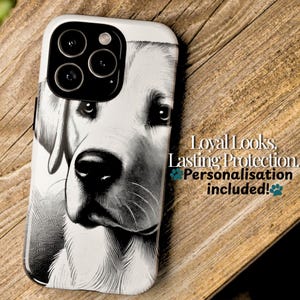 Labrador Retriever Phone Case | Tough Dual Layer with Optional Personalisation
