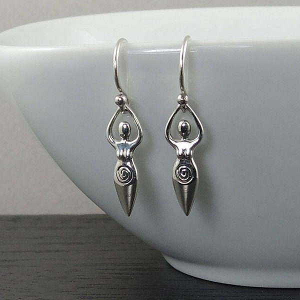 Goddess Honeycomb Earring