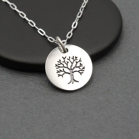 Small Round Tree Pendant Small Round Tree Pendant