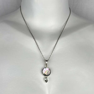 Abalone Shell Necklace Jewelry for Women, Rainbow Gemstone Necklace Gift Ideas for Women image 5