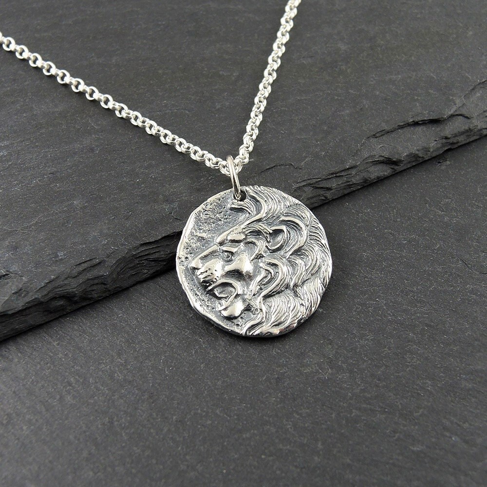 新品 Miansai ミアンサイ Lev Lion Necklace シルバー Lev Lion Pendant Necklace, Sterling Silver | Men's Necklaces