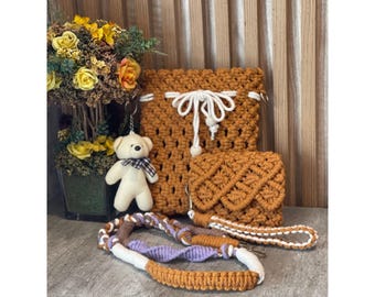 Knitting or Crochet bag hight Quality for glamour and elegant fashion. ZeFaCo 02