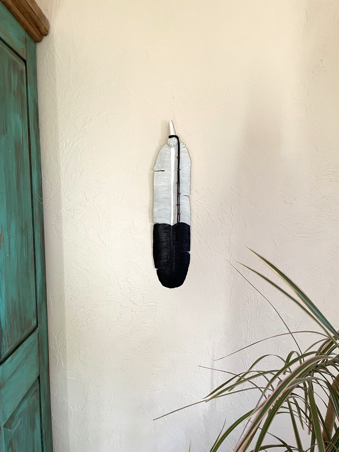 Eagle Feather Extra Large Clay Wall Art Native American - Etsy