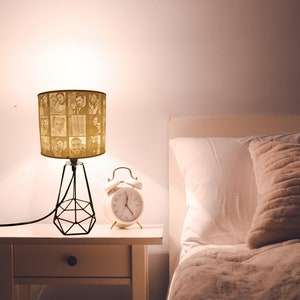 Lampe en lithophane personnalisée imprimée en 3D