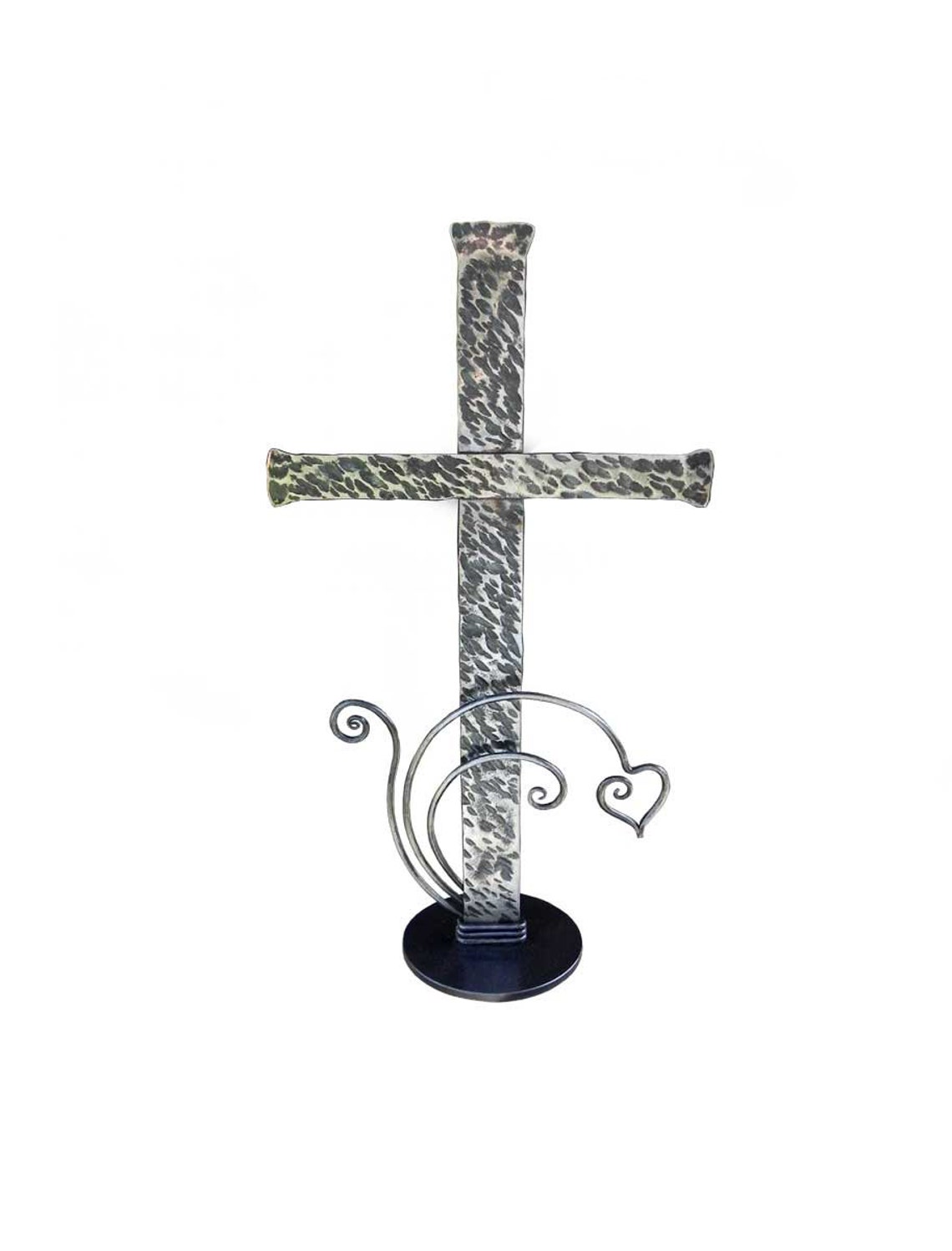 Table Top Cross 20 Black and Clear 127 Etsy