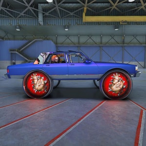GTA 5 FiveM Chucky Themed Box Chevy Donk