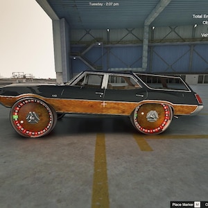 Gta 5 FiveM 1972 Buick GSX Casino themed Donk