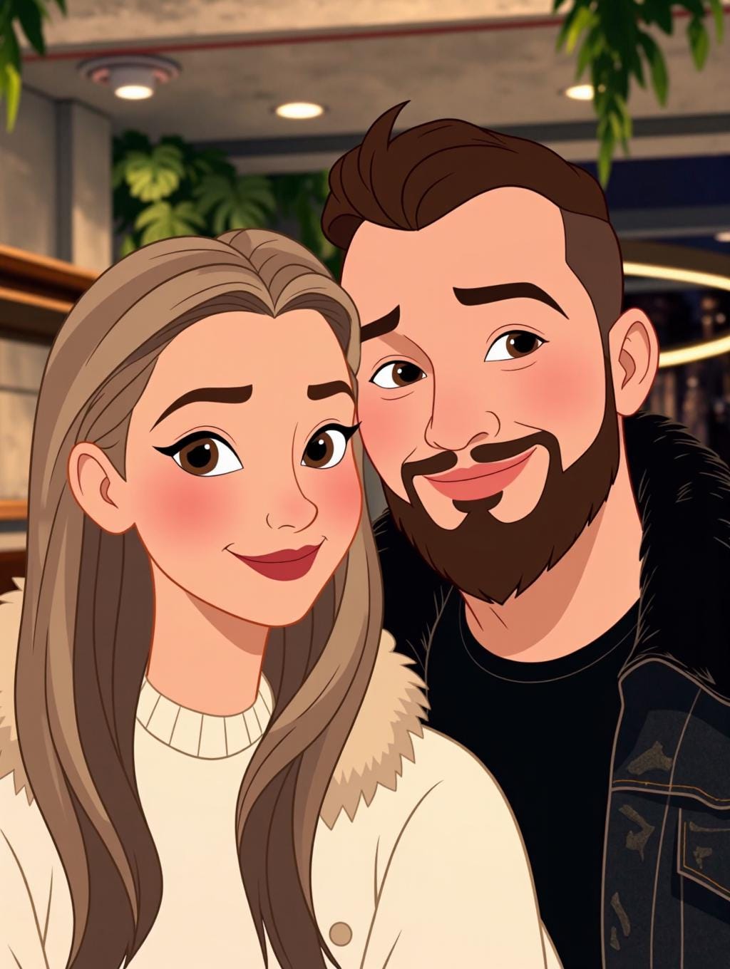 Custom Disney-Style Character, Personalised Family Portrait, Cartoon Portrait From Photo, Disney Style Couple, Digital File