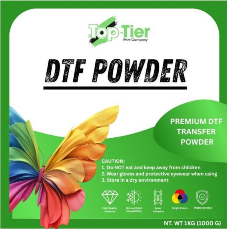 DTF PreTreat Powder for All Fabric: Jeans, Cotton T-Shirt & more. image 6