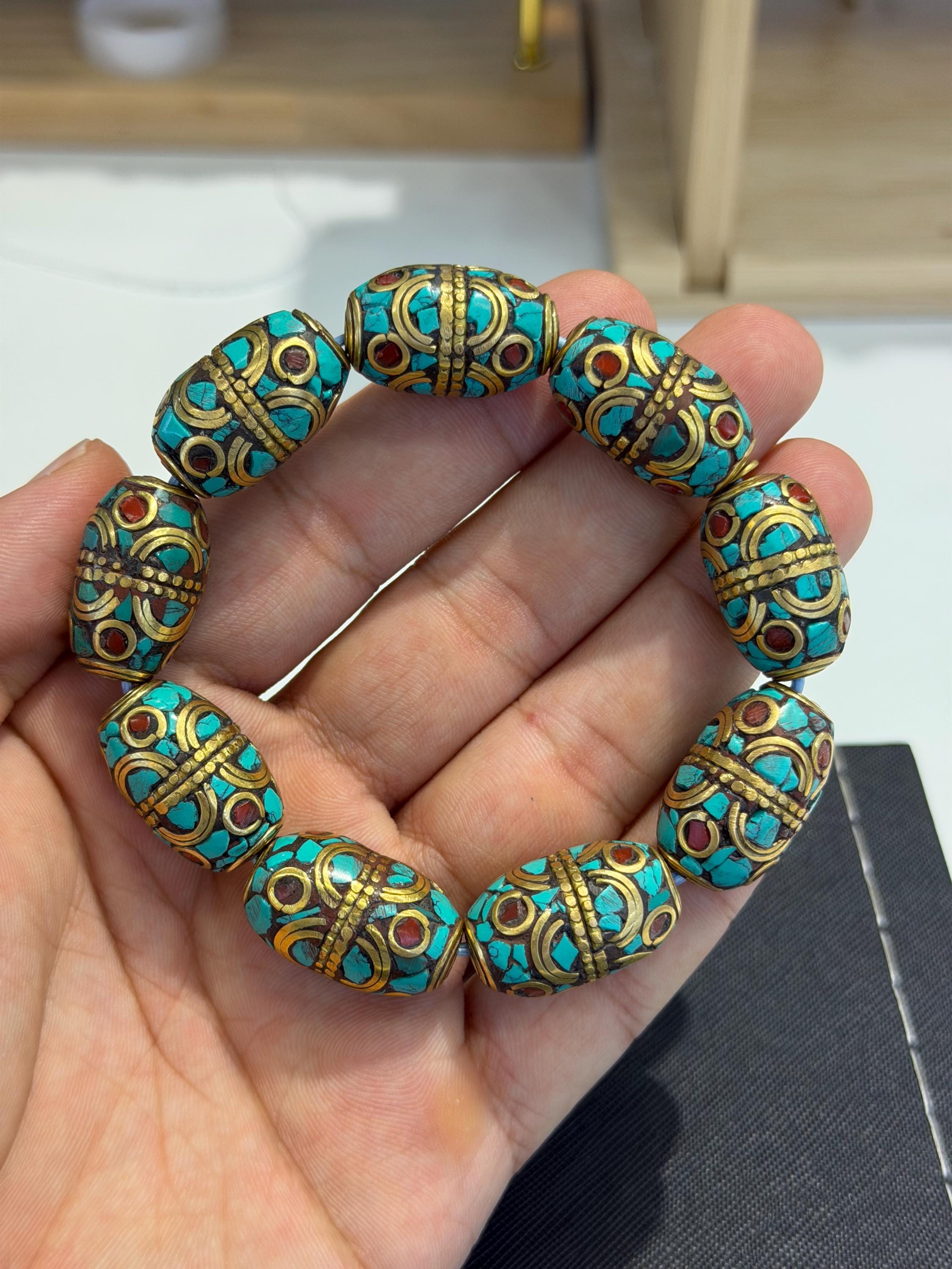 Tibetan Antique Coral Beads - Etsy